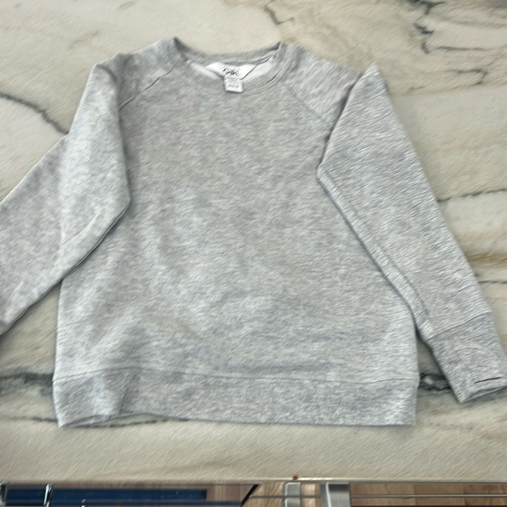 Athleta girls Cozy Cross Yiur Fingers Sweatshirt